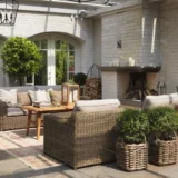 Sofa ogrodowa z technorattanu Cassandra – zdjęcie 7